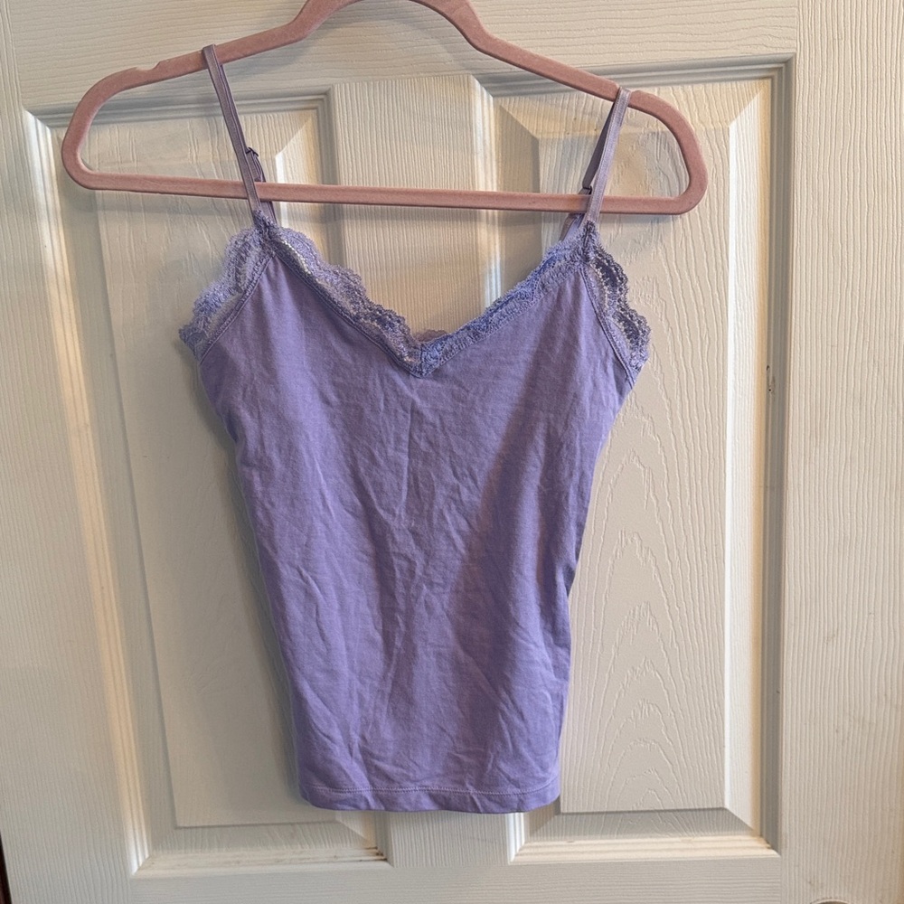 Victoria's Secret Purple Lace Camisole